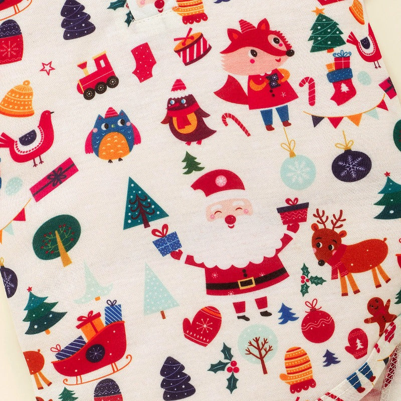 Baby Boy Christmas Clothes Bow Tie Jumpsuit Pants Socks Newborn Set-Children Cloth Shop