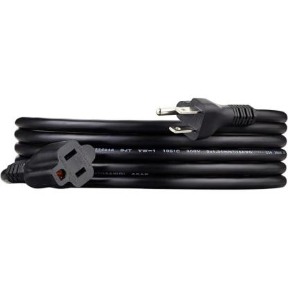 Indoor Extension Power Cord With Flat Plug