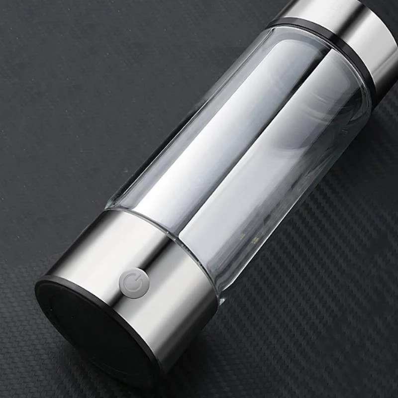 Portable Hydrogen Alkaline Water Ionizer Antioxidant Bottle