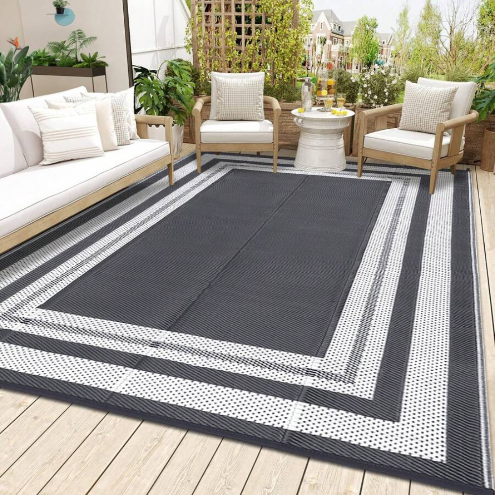 Studyset Waterproof Outdoor Rug 5x8 Ft,Outdoor