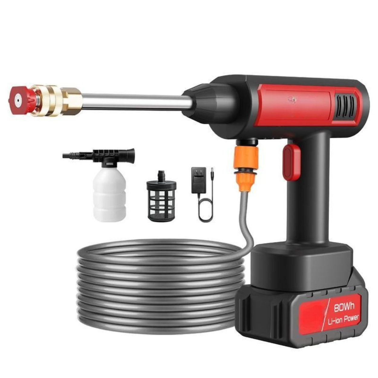 Wireless Rechargeable Cleaning Sprayer Set For Car And Patio Washing