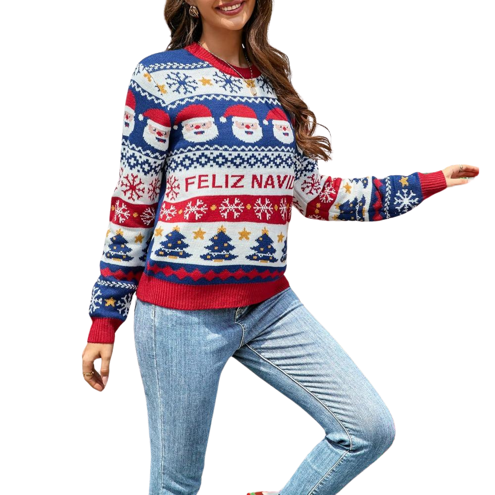 Button Down Christmas Cardigan For The Holidays-Cozy Knit Sets