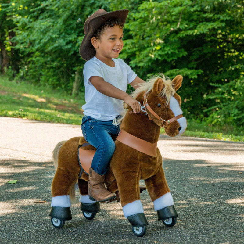 Ride On Pony Toy With Realistic Motion-Amzemart