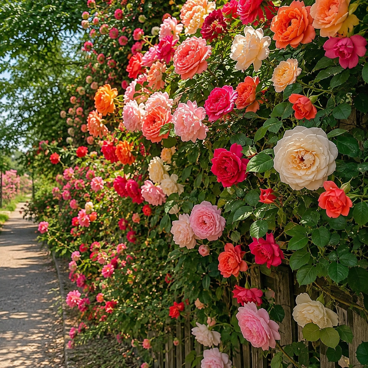 200 Pieces Rose Climbing Vines 4 Seasons Indoor Flowers Seeds