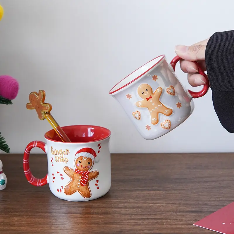 Creative Themed Ceramic Christmas Coffee Mug