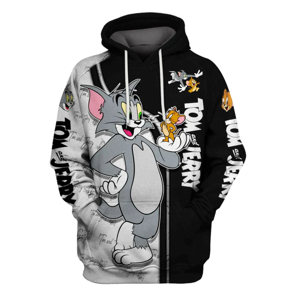 Classic Combined Cartoon Character Hoodies
