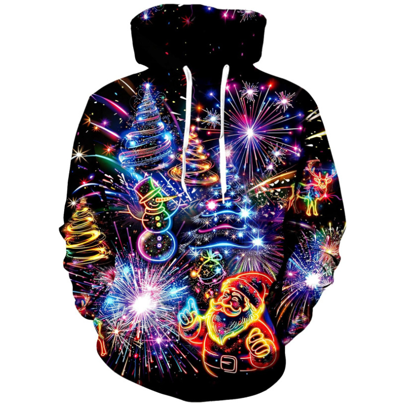 3D Novelty Pullover Graphic Print Hoodies
