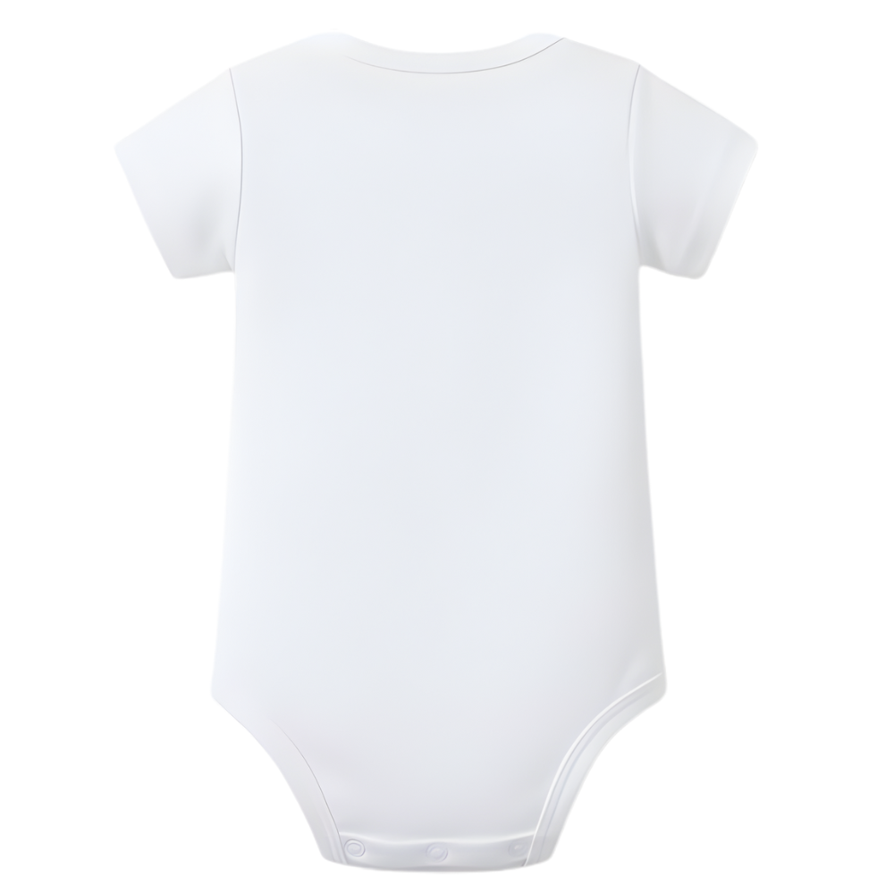 Custom Reindeer Print Personalized Christmas Baby Jumpsuit