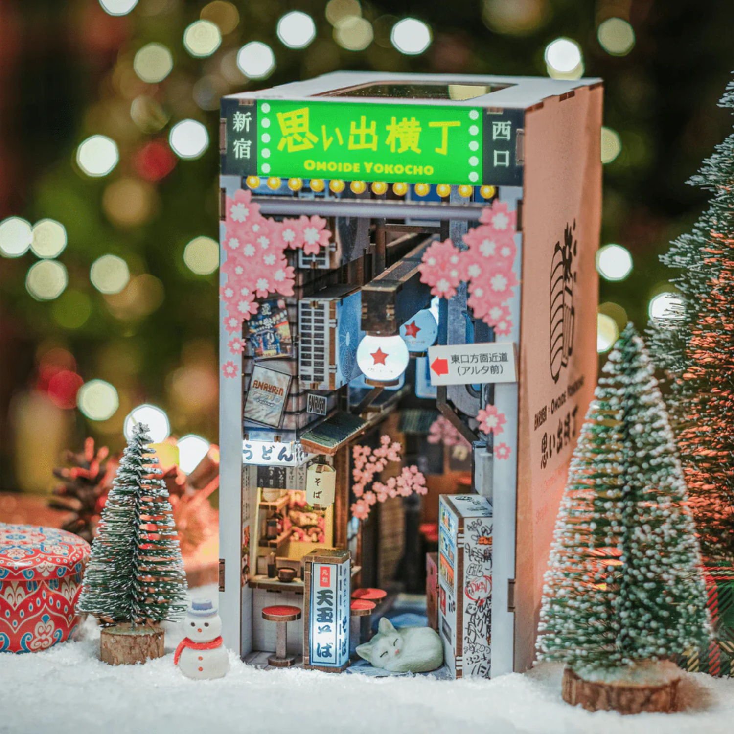 Omoide Yokocho Inspired DIY Book Nook Kit