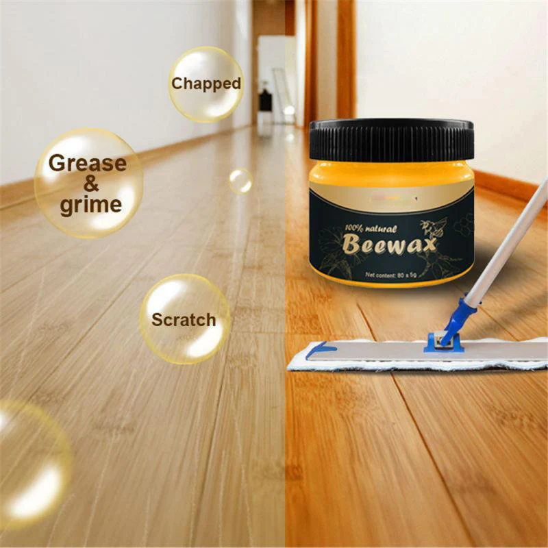 Floor And Furniture Renovating Natural Beeswax
