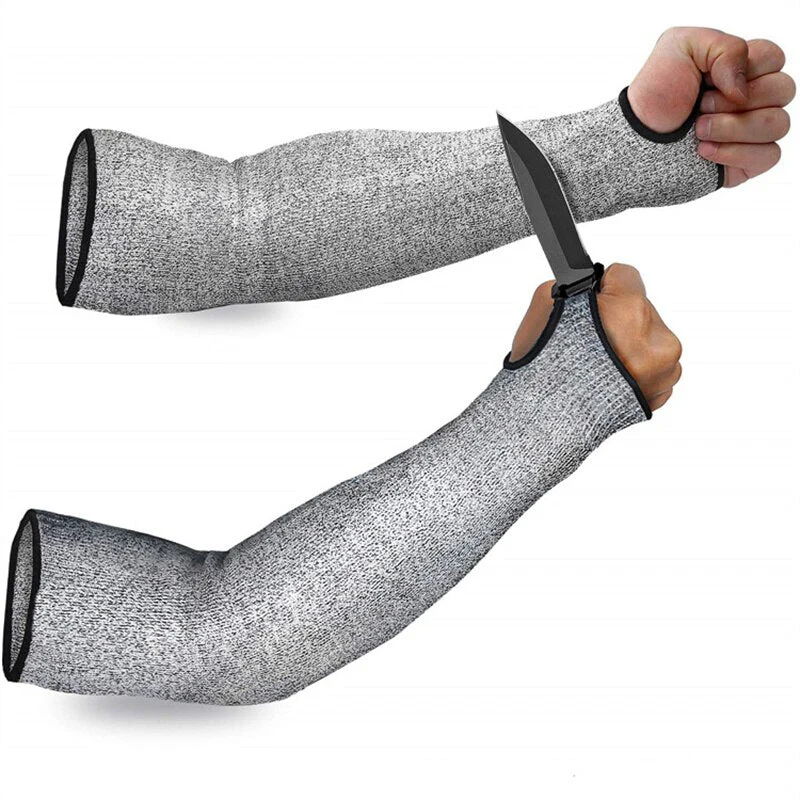 Safety Arm Sleeves With Thumb Hole For Work