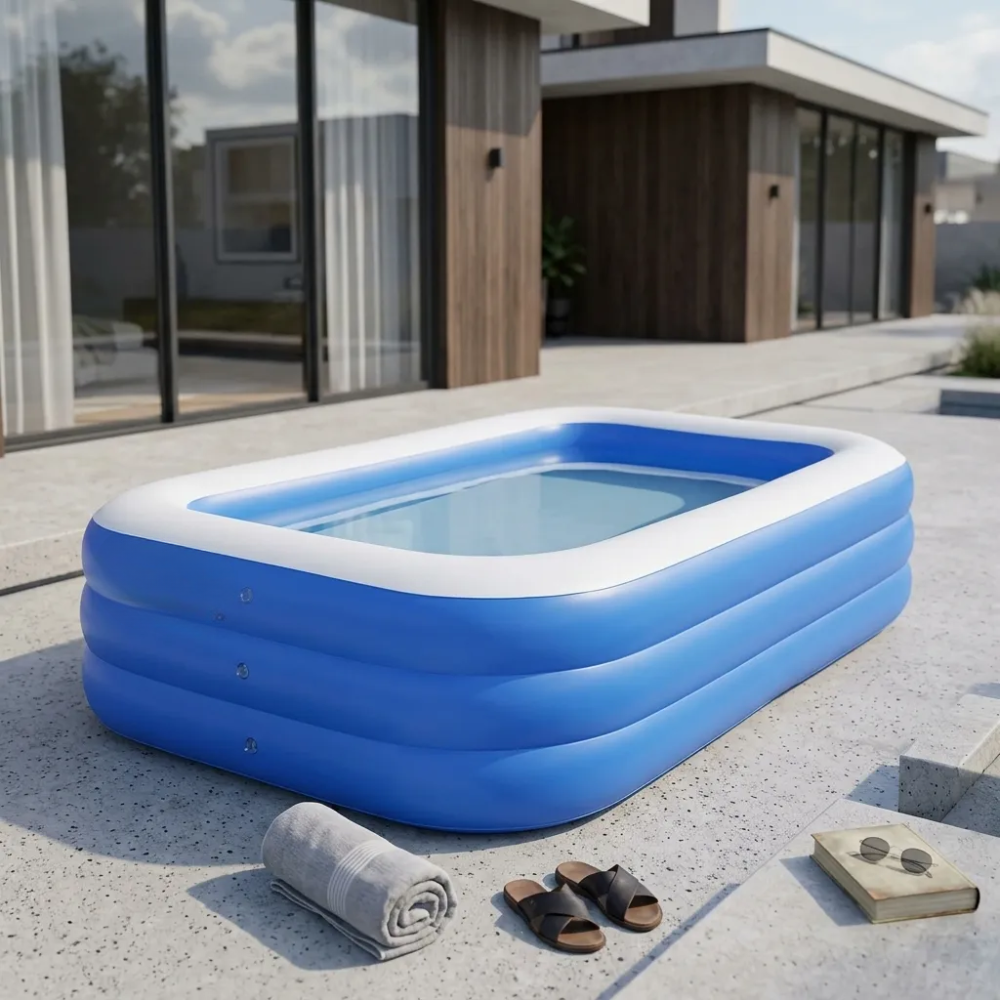 Large Inflatable Swimming Pool, Ocean Design, 