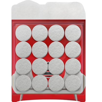 16 Pieces Furniture Floor Pads For Chair And Sofa