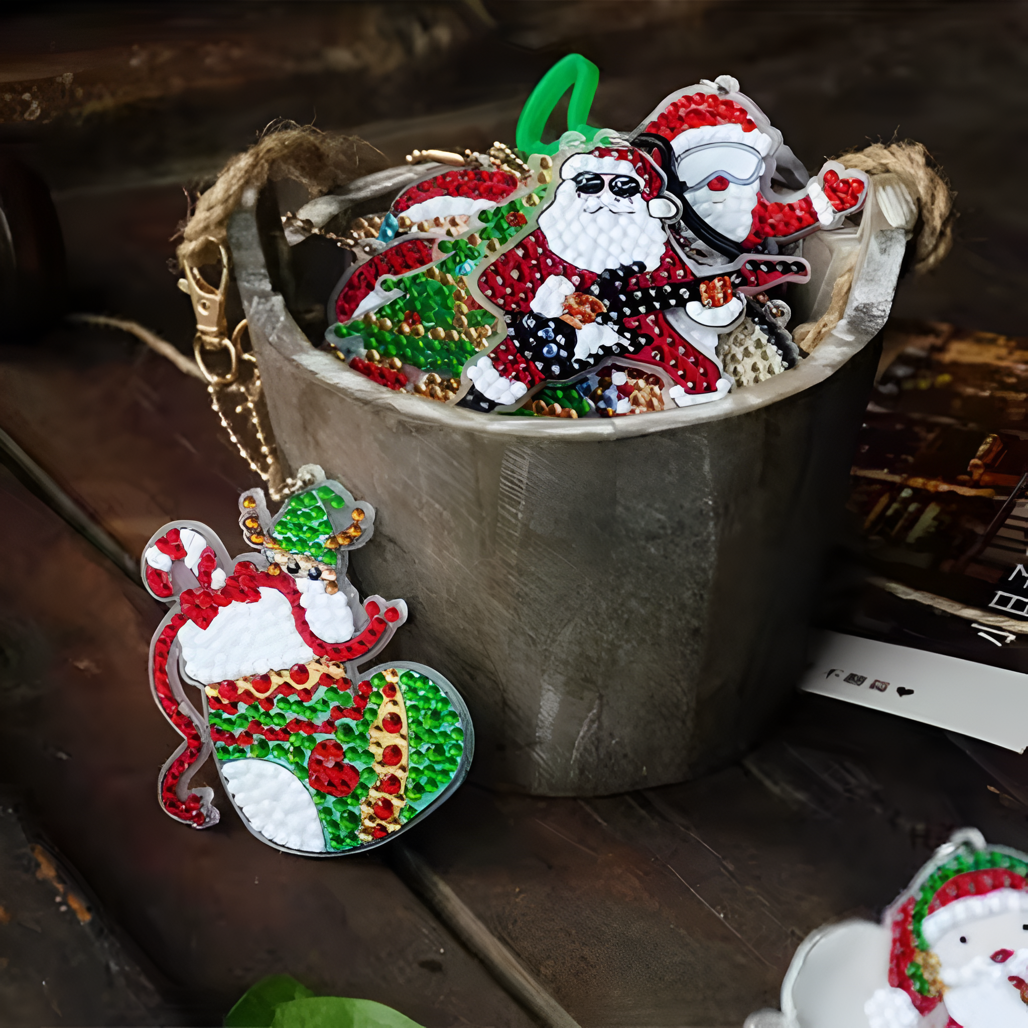 Christmas DIY Diamond Painting Craft Advent Calendar Box