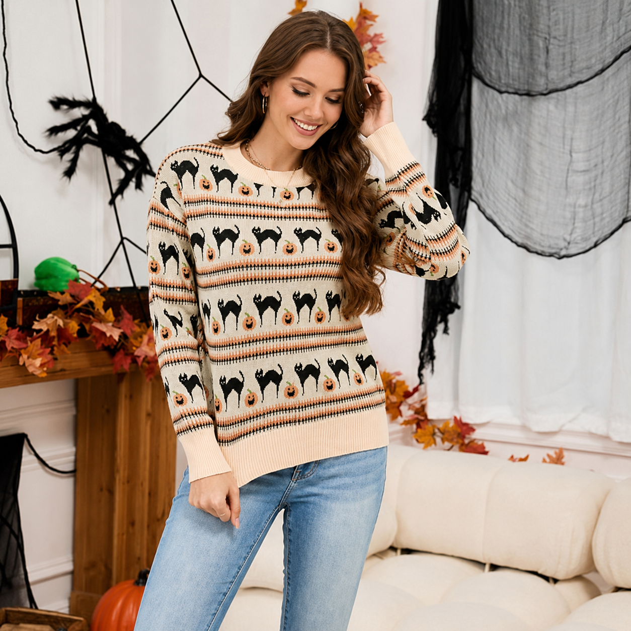 Oversized Christmas Vacation Sweaters For Women