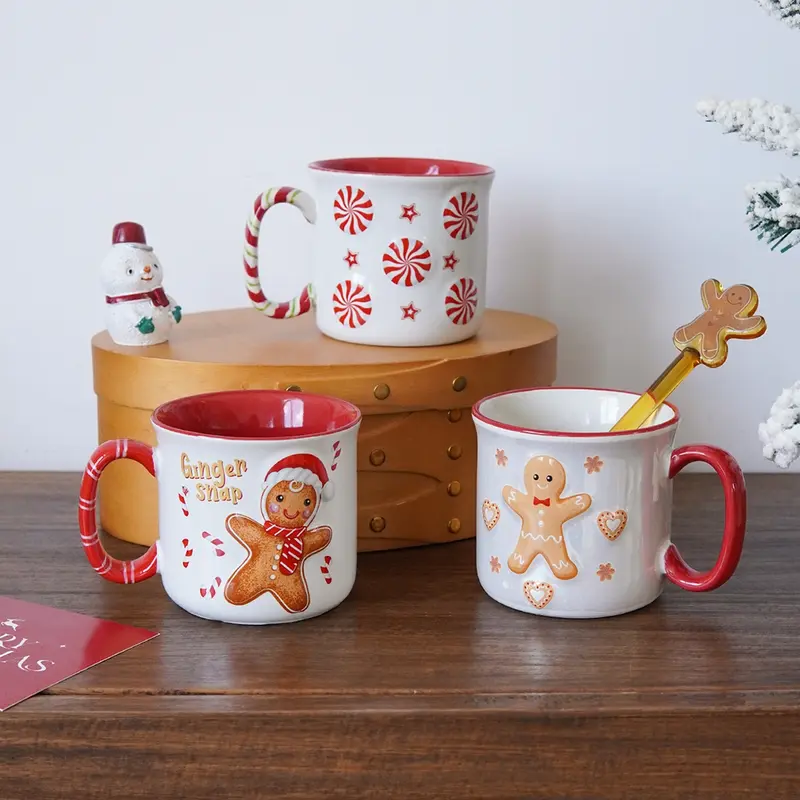 Creative Themed Ceramic Christmas Coffee Mug