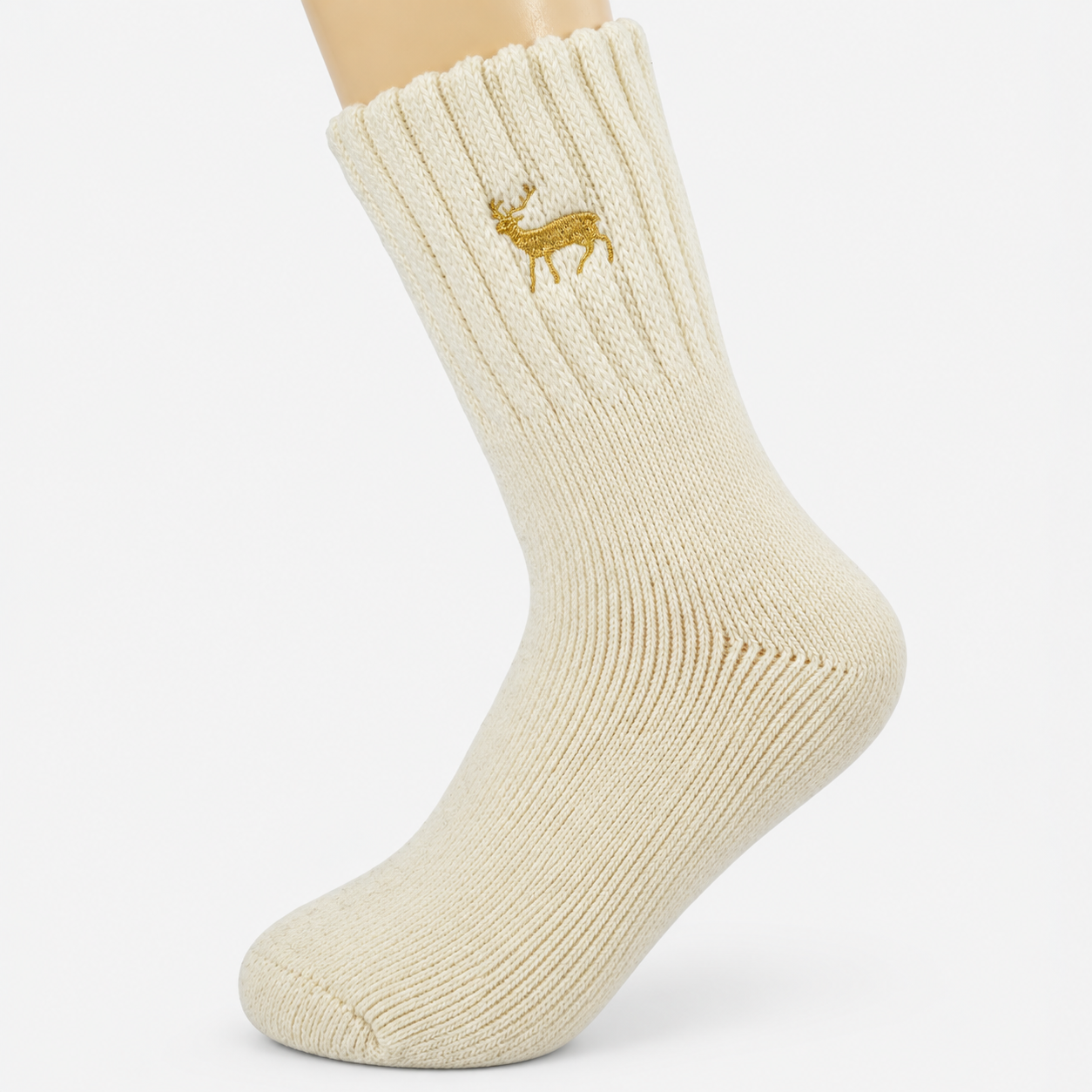 5 Pairs Christmas Knit Boot Socks For Women