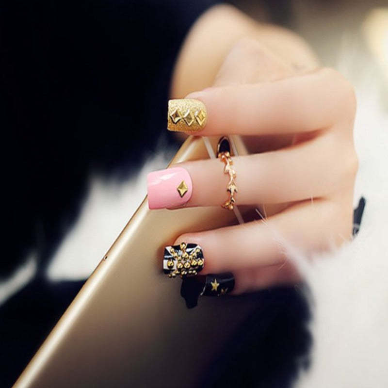 Acrylic Studded Nails - FREE SHIP DEALS