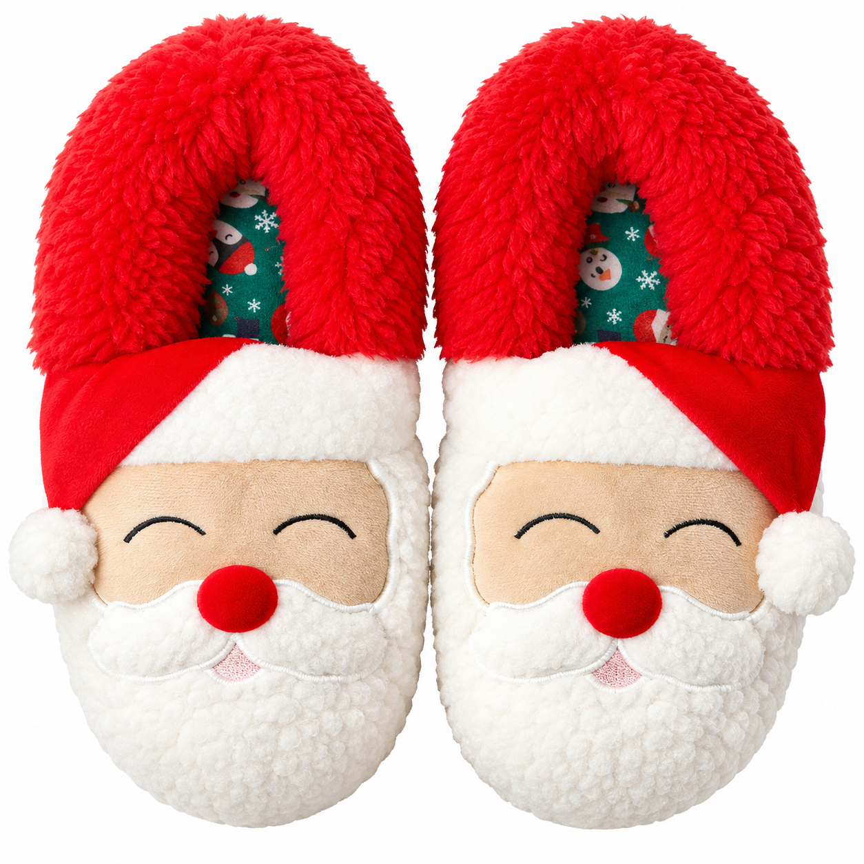 Christmas Matching Family Scuff Slippers for Men and Women