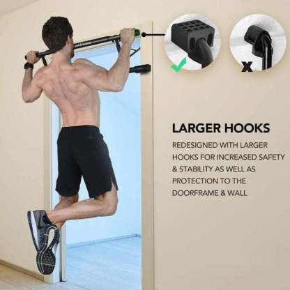 4 In 1 Doorway Trainer Pullup Bar-Amzemart
