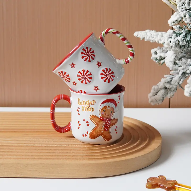 Creative Themed Ceramic Christmas Coffee Mug