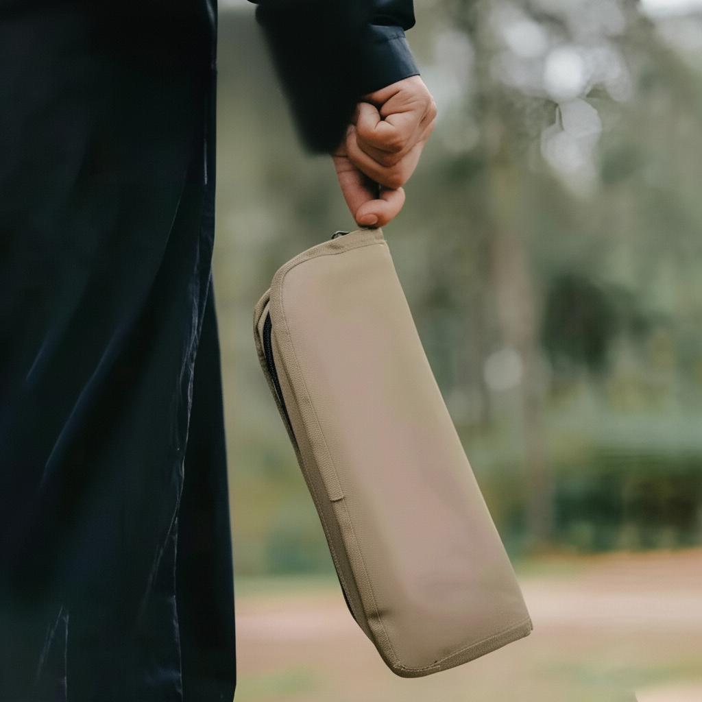 Portable Folding Stool With Storage Bag