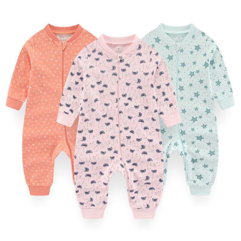 3Pcs Christmas Baby Cartoon Infant Rompers-Children Cloth Shop