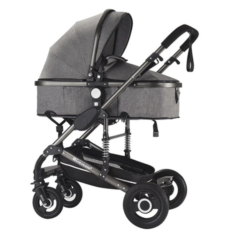 3-in-1 Stroller, Bassinet and Toddler Seat-Amzemart