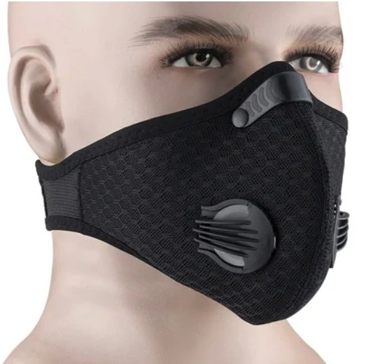 Lightweight Reusable Anti Pollution Mask With Adjustable Strap And Air Valve