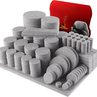 Multiple Shape Furniture Pads With Mixed Sizes For Versatile Use