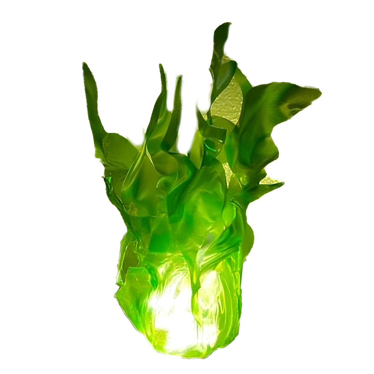 Halloween Floating Fireball Prop With LED Glow
