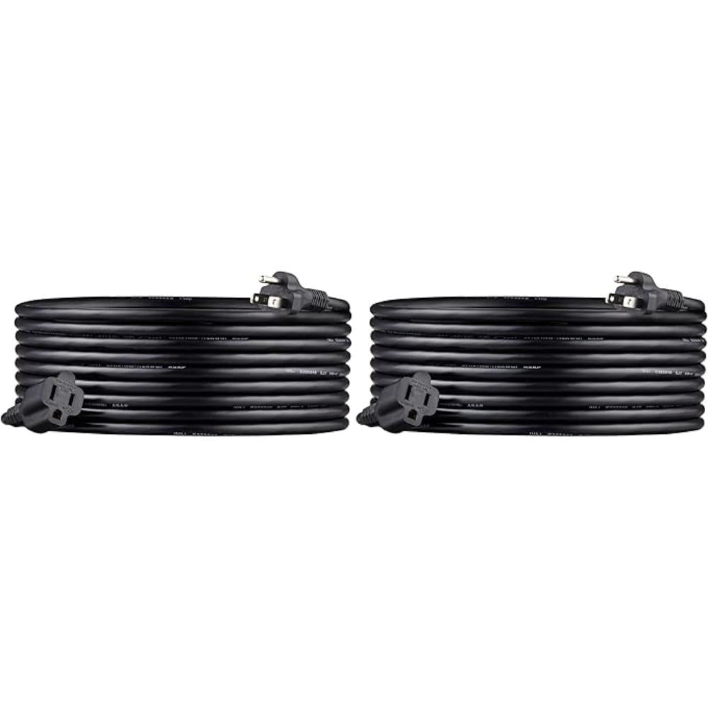 Indoor Extension Power Cord With Flat Plug
