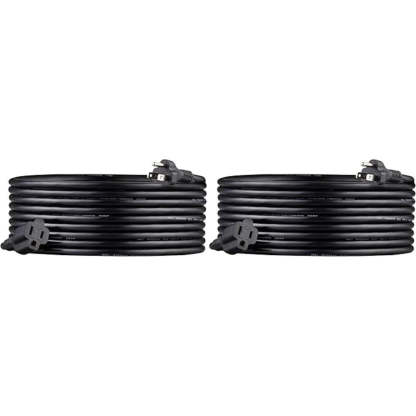 Indoor Extension Power Cord With Flat Plug