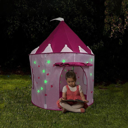 Glow In The Dark Castle Tent House - FREE SHIP DEALS