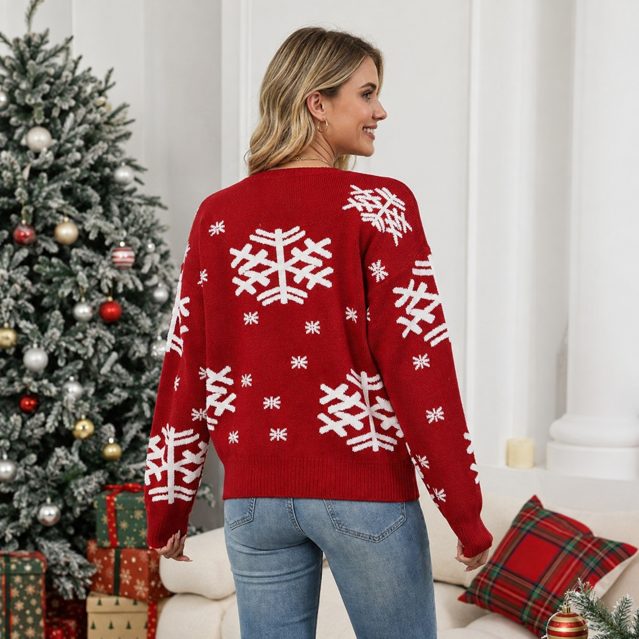 Oversized Christmas Vacation Sweaters For Women