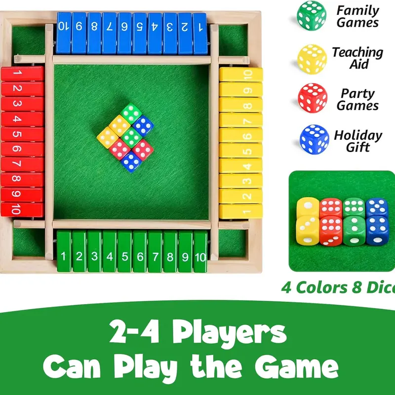 2 To 4 Player Math Games For Adults And Kids