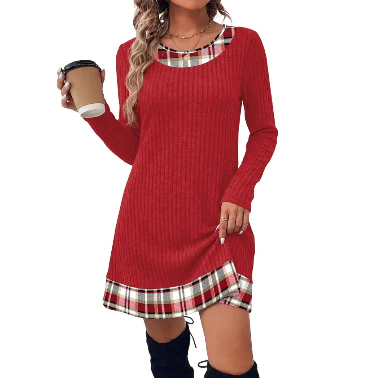 Casual Long Sleeve Christmas Sweater For Women