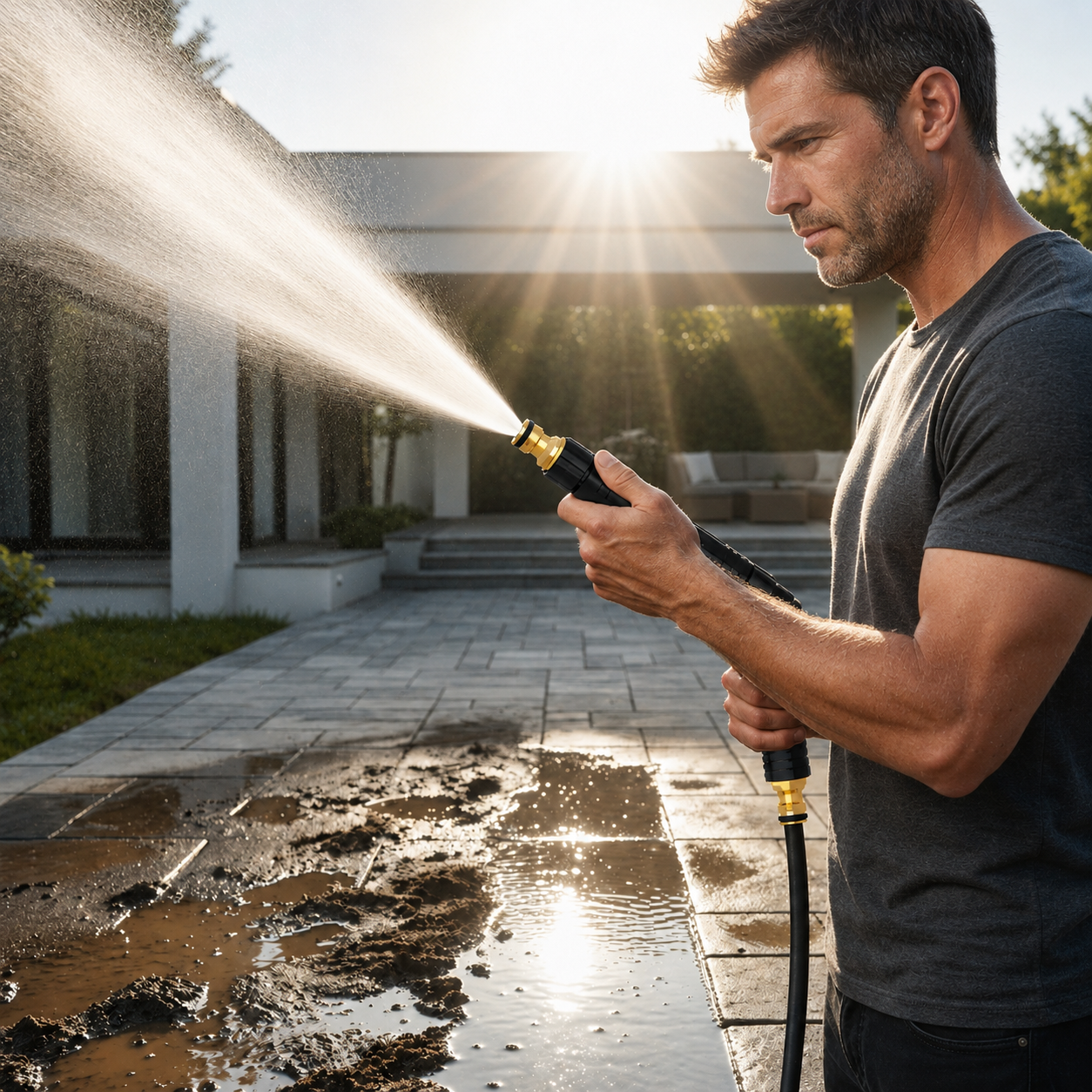 High Flow Direct Spray Water Nozzle