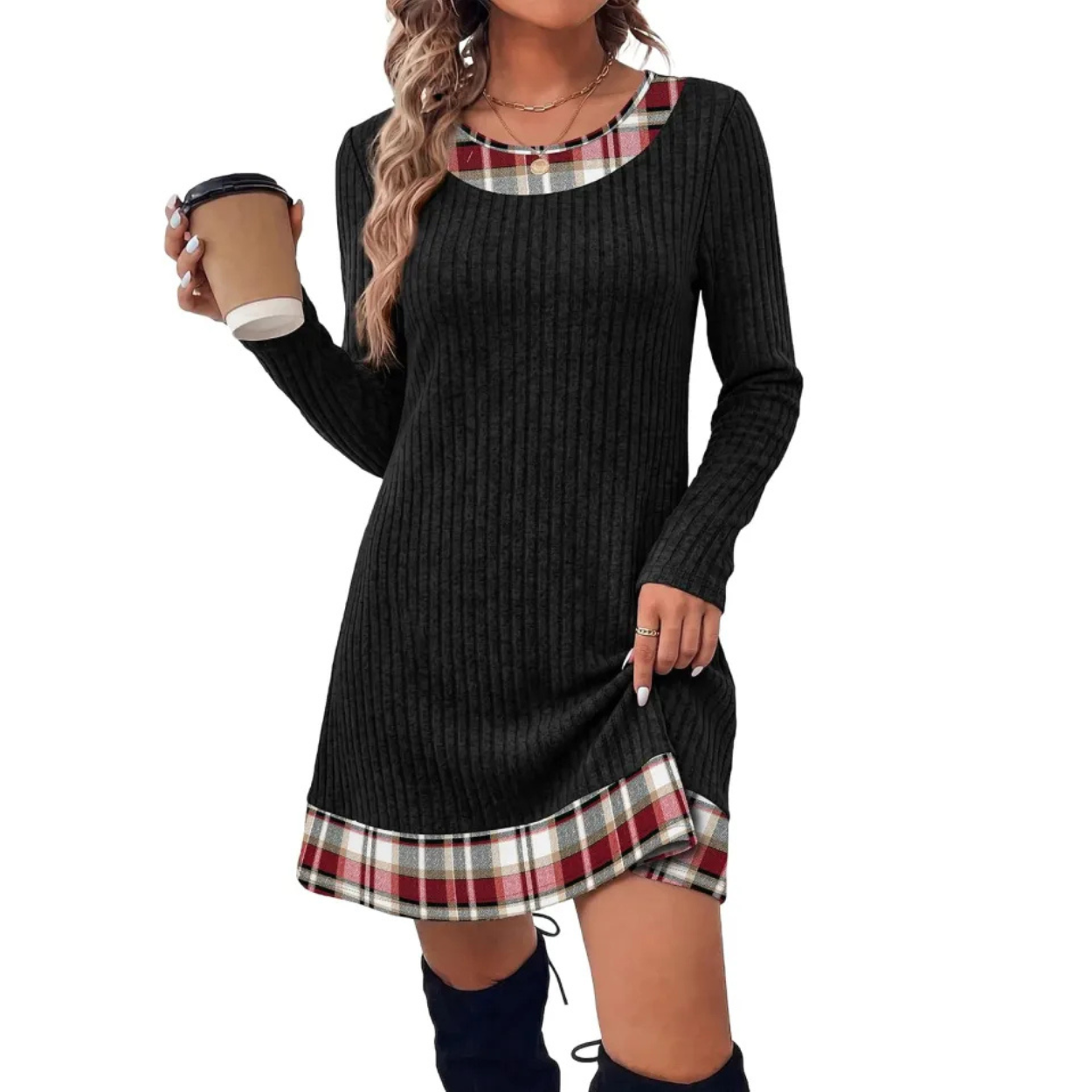 Casual Long Sleeve Christmas Sweater For Women