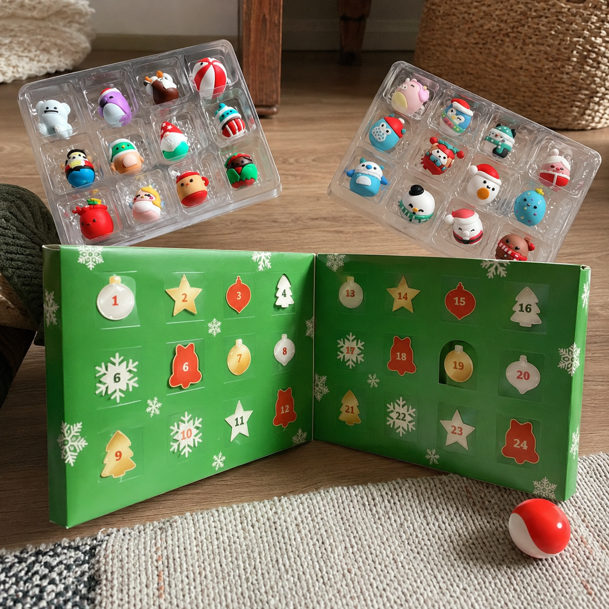 24 Days Christmas Advent Calendar 2026 With Fidget Toys  