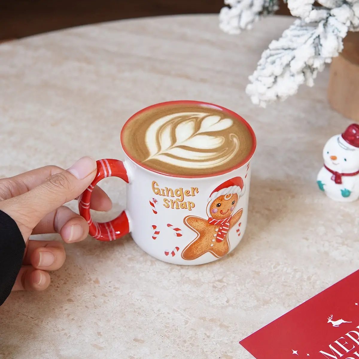 Creative Themed Ceramic Christmas Coffee Mug