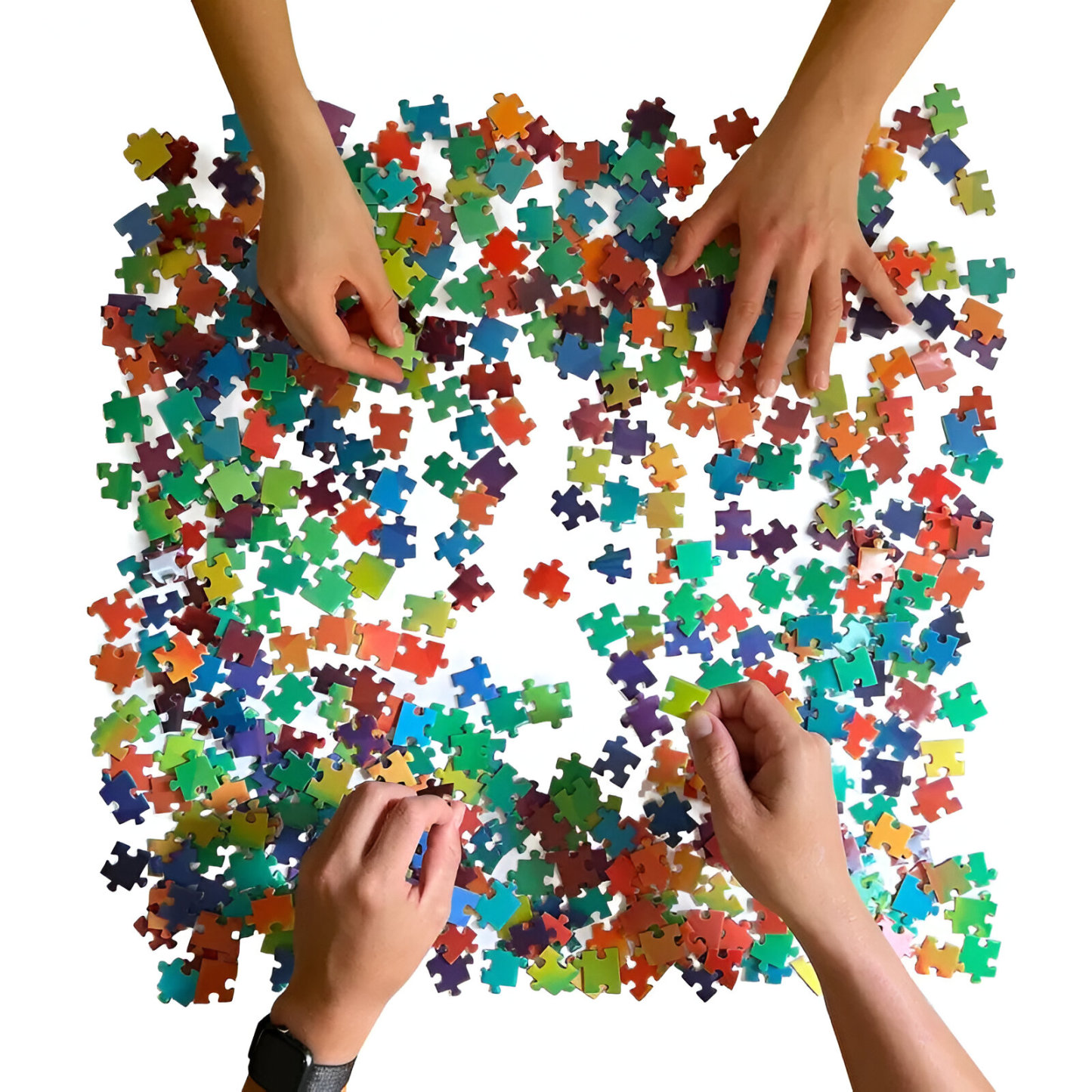 Impossible Color Changing Jigsaw Puzzle with Four Distinct States 500 pieces Jigsaw Puzzle