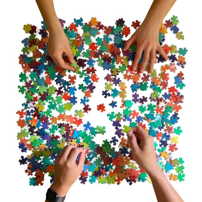 Impossible Color Changing Jigsaw Puzzle with Four Distinct States 500 pieces Jigsaw Puzzle