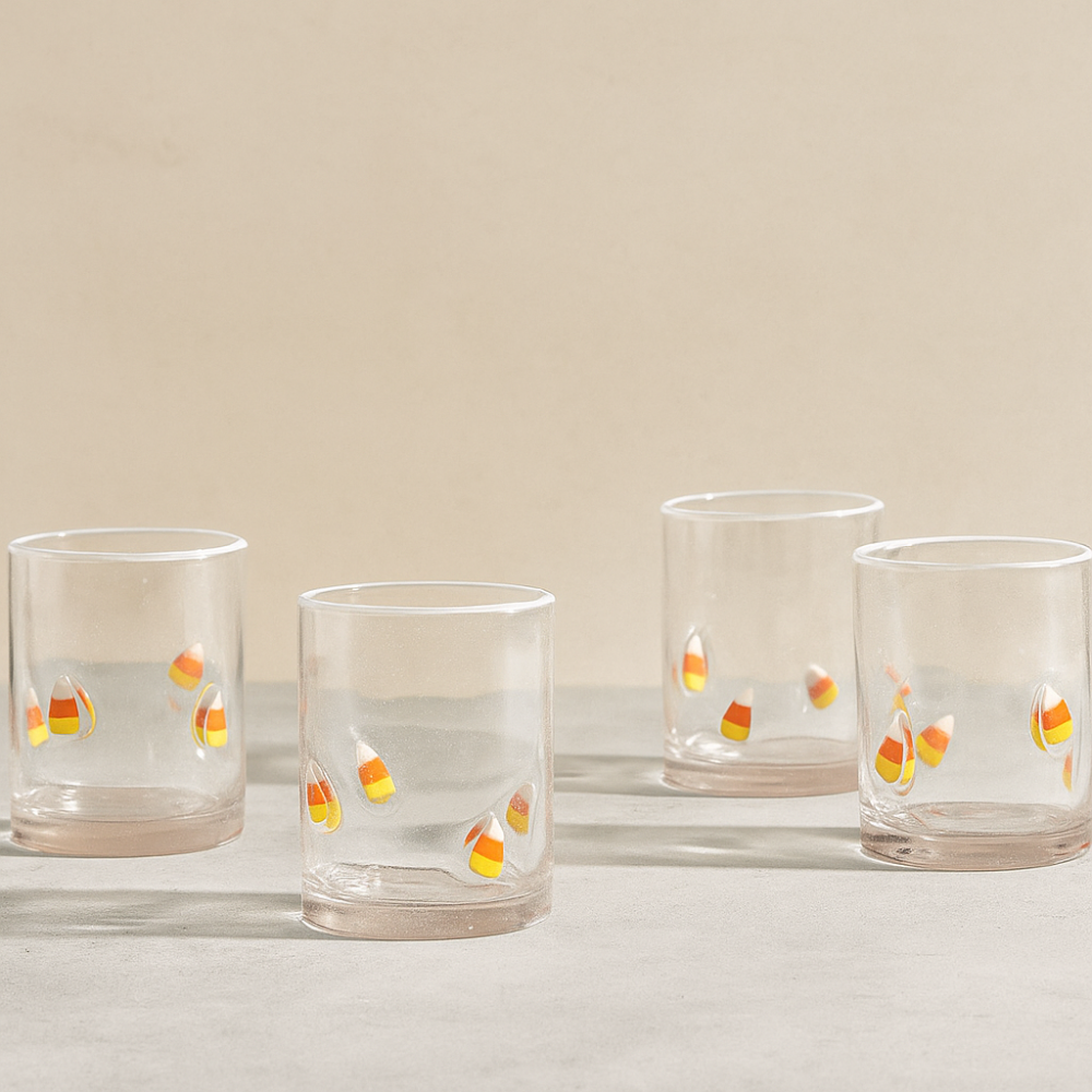 Icon Drinking Glasses Set Of 4