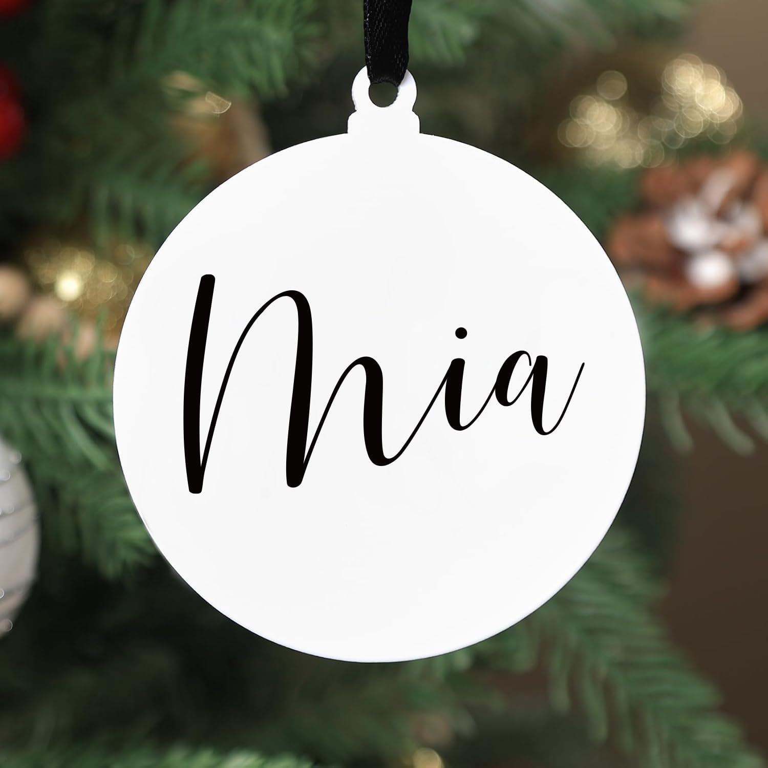 Personalizable Christmas Tree Hanging Ornament Set For Pets