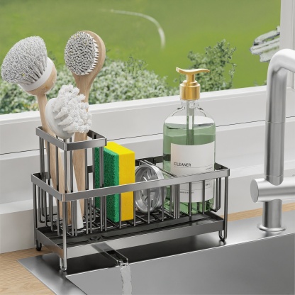 Rotating Spout Kitchen Sink Caddy