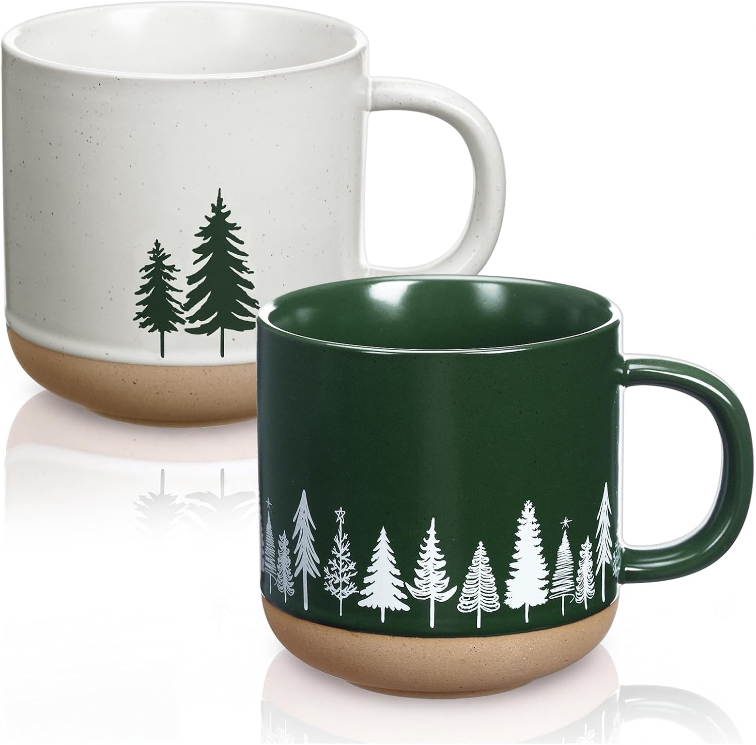 2 Pieces Christmas Espresso Cups Set For Gifts
