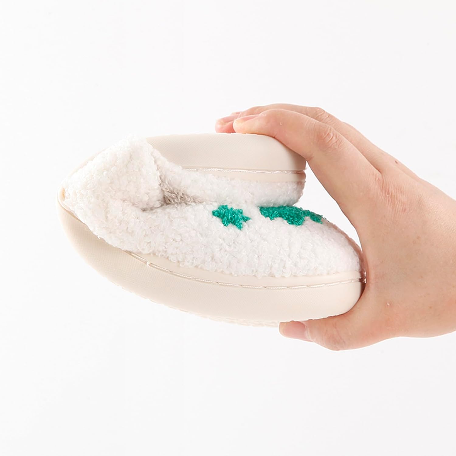 Casual Everyday Wear Plush Indoor Slippers For Men And Women