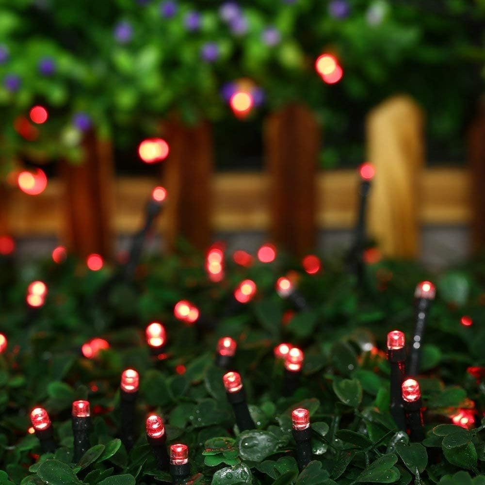 Solar String Lights 39FT 100 LED Waterproof Outdoor Lights