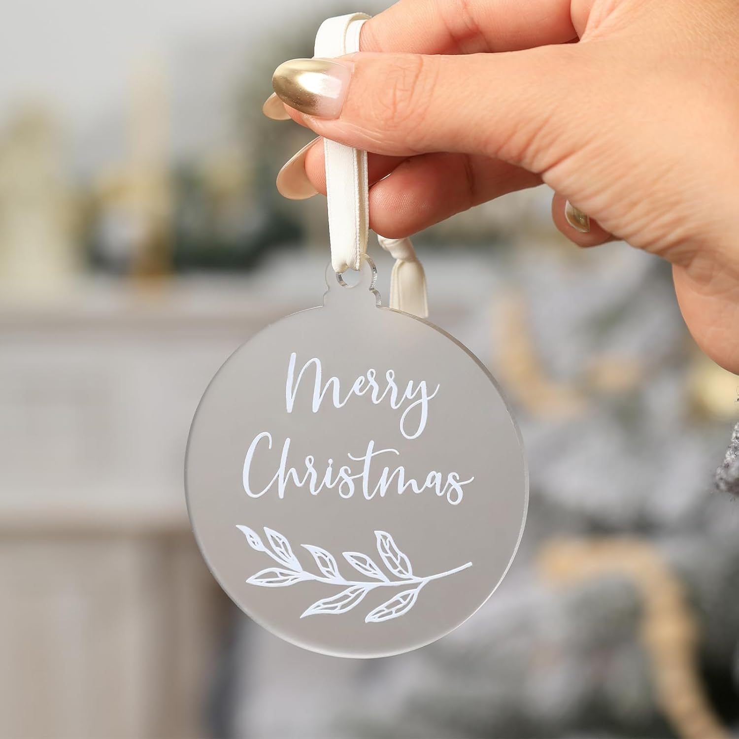 Personalizable Christmas Tree Hanging Ornament Set For Pets